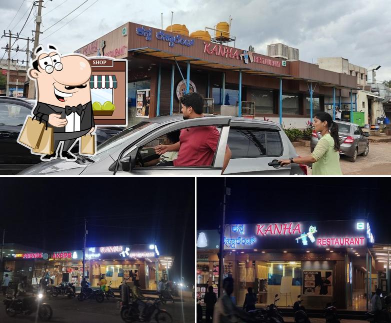 The exterior of Kanha Restaurant