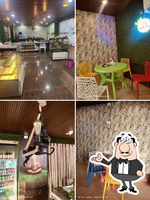 The interior of Love Tea