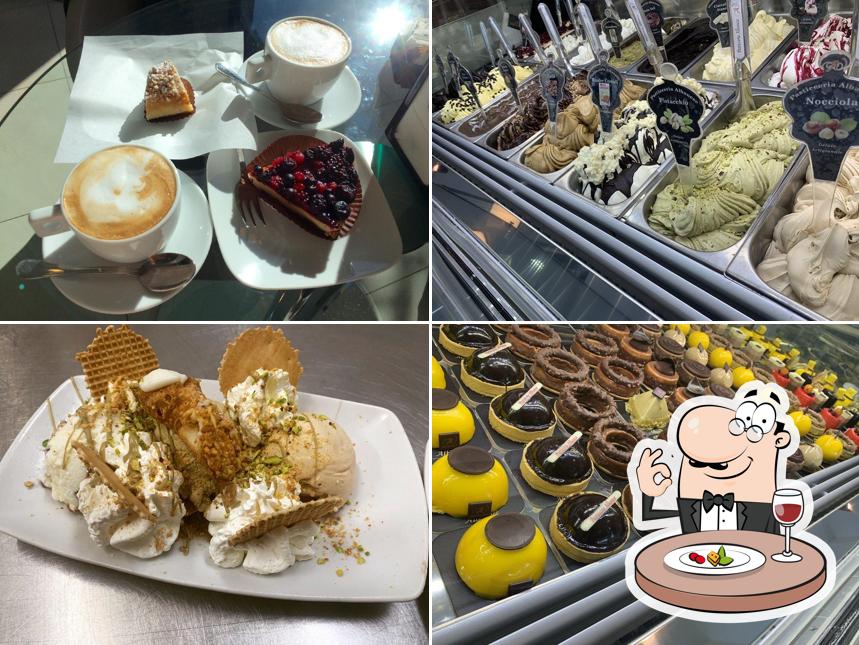 Platti al Pasticceria Albanese