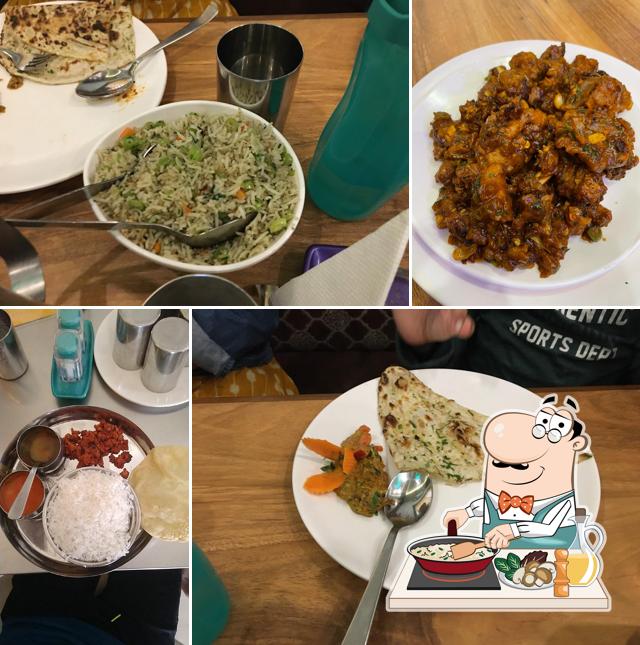 Fried rice at Nandagokula Pure Veg