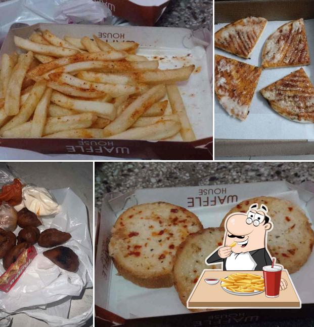 French fries at Pizza Castle