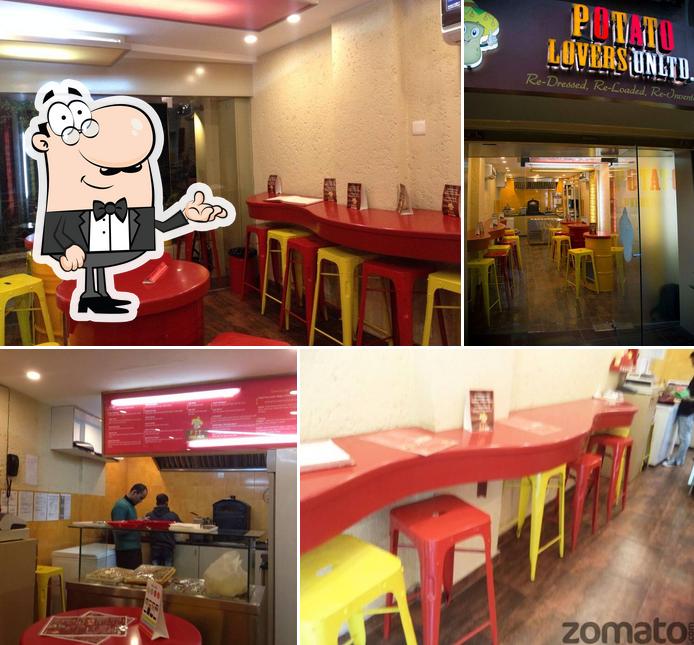 The interior of Potato Lovers UnLtd