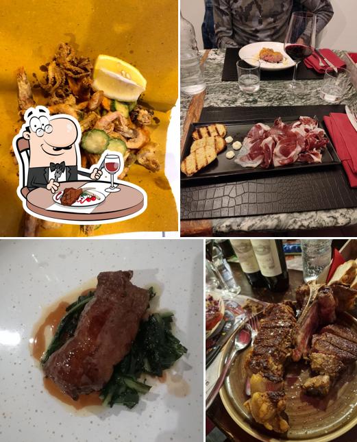 Ordina i piatti di carne a Taverna Camaiorese