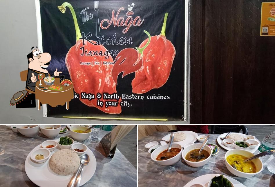 Food at The nagas kitchen