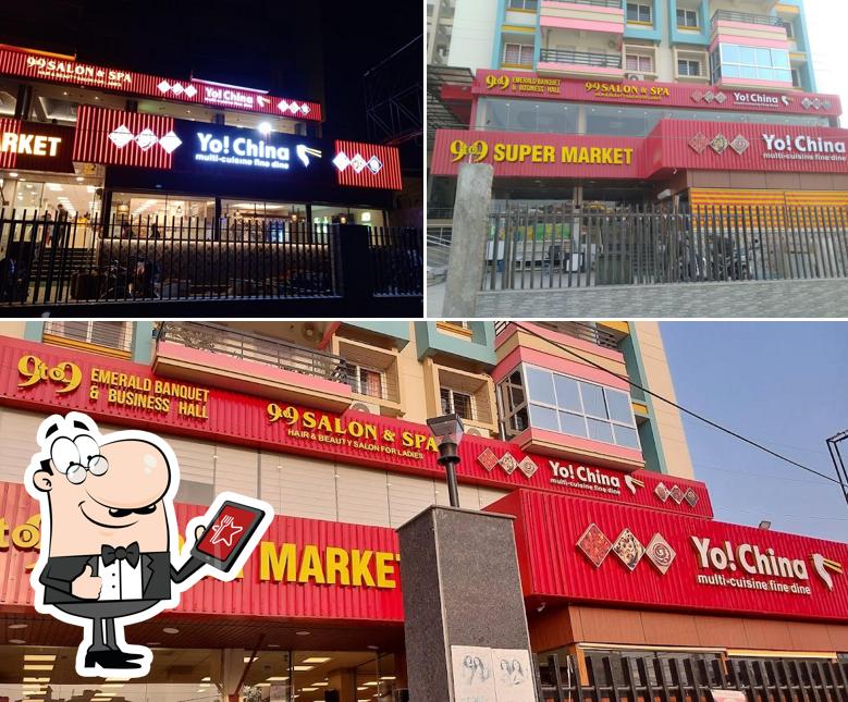The exterior of Yo china