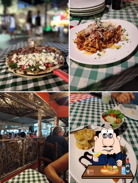Bruschettas em Ristorante Mamma Mia