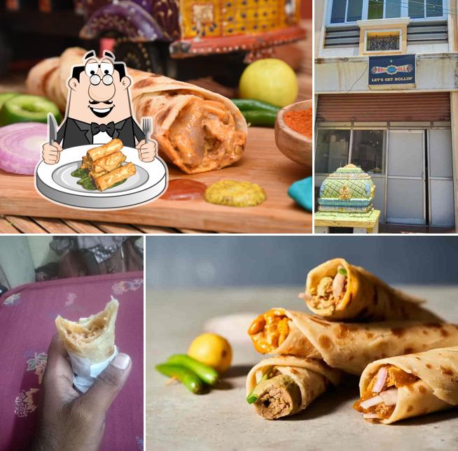 Spring rolls at Roll baby roll