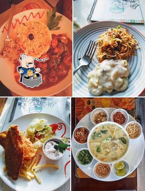 Food at Roma's Cafe Diner