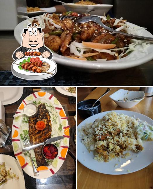 Meals at Steak House Restaurant