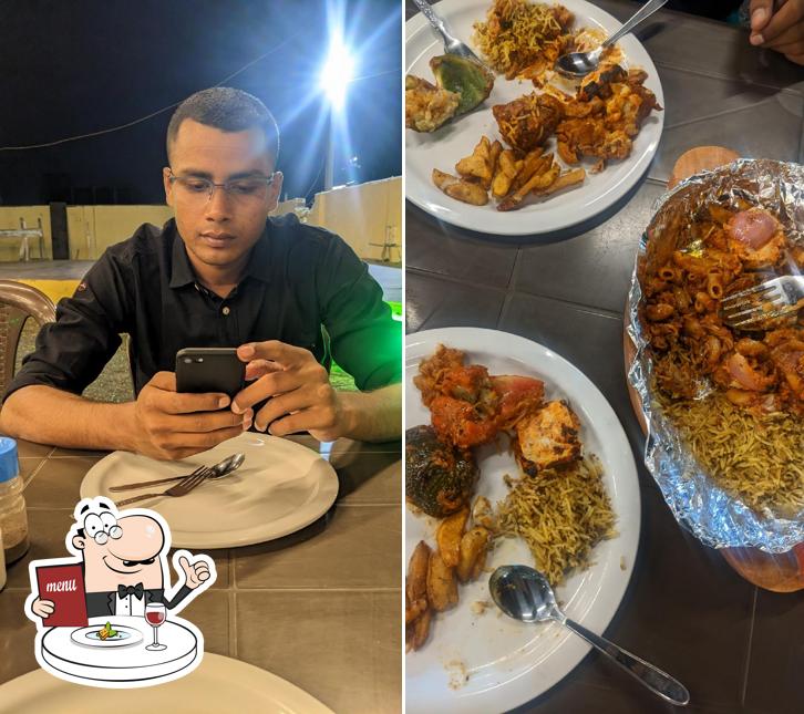 Food at TBD Restaurant Cafe