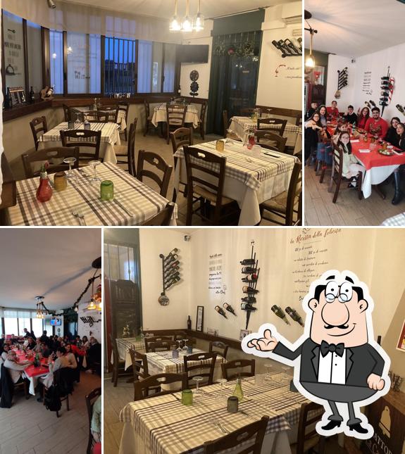 Dai un'occhiata agli interni di Trattoria La Campana