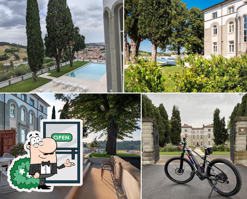 Gli esterni di Villa Monty Banks