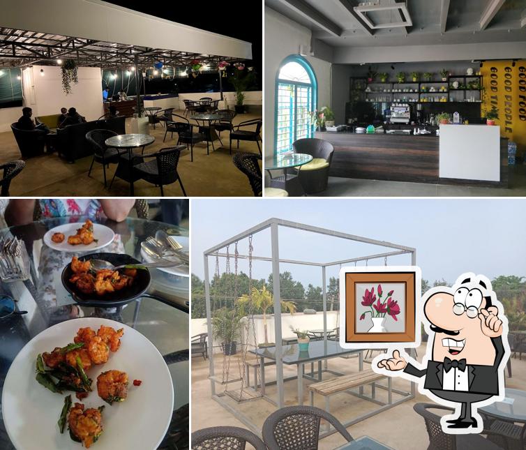 The interior of V Hangout Resto Cafe