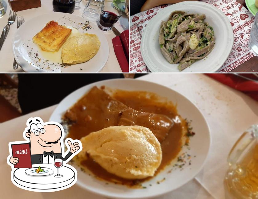 Cibo al Albergo Ristorante Genzianella