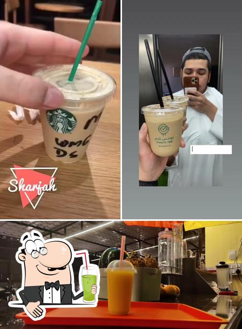 Enjoy a drink at COFFEE TOFFEE CAFE