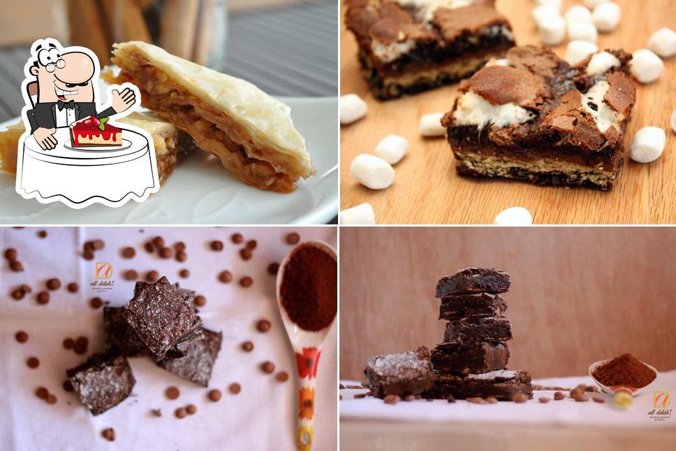 Enjoy one of the desserts