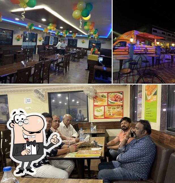 The interior of Dosa Plaza