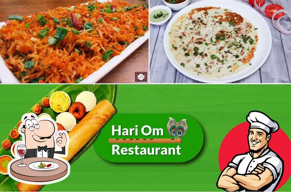 Meals at Hari Om Restaurant