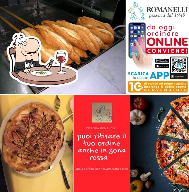 Cibo al Pizzeria Romanelli