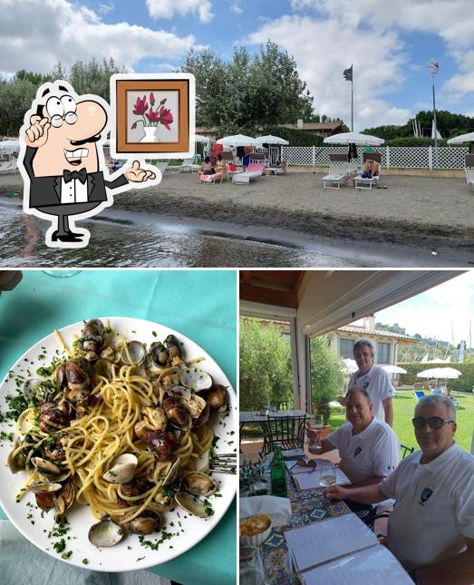 La immagine della interni e cibo di Planet Sail Bracciano