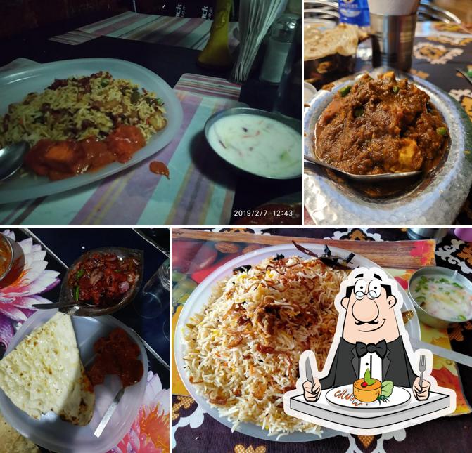 Meals at Hotel Raj Mahal