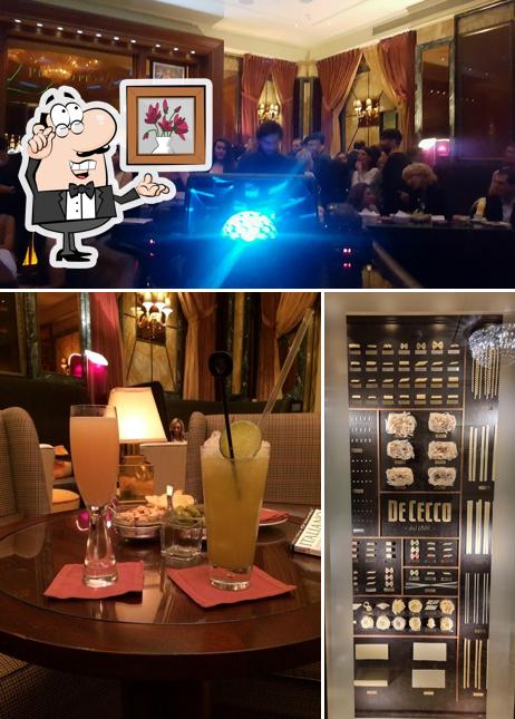 Gli interni di Principe Bar