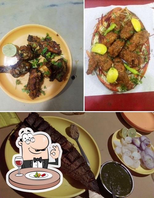 Food at Bindra Fish & Chicken Corner