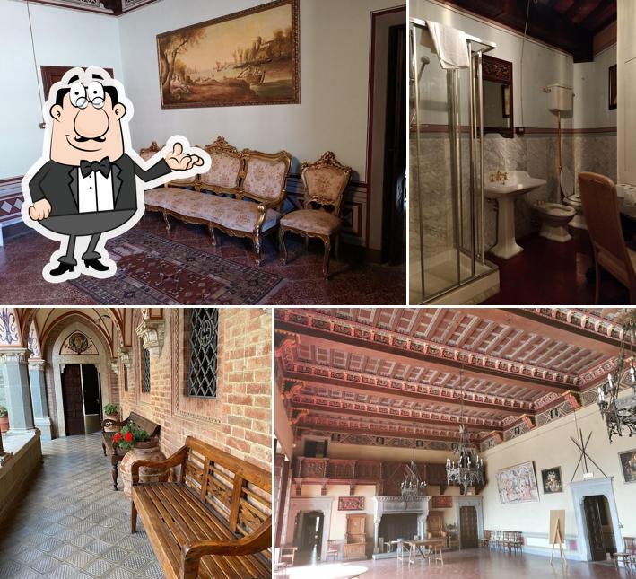 Gli interni di Castello di Valenzano