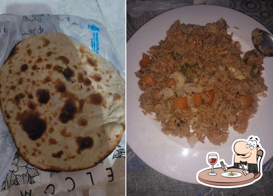 Food at Chounka Chullah Dhaba