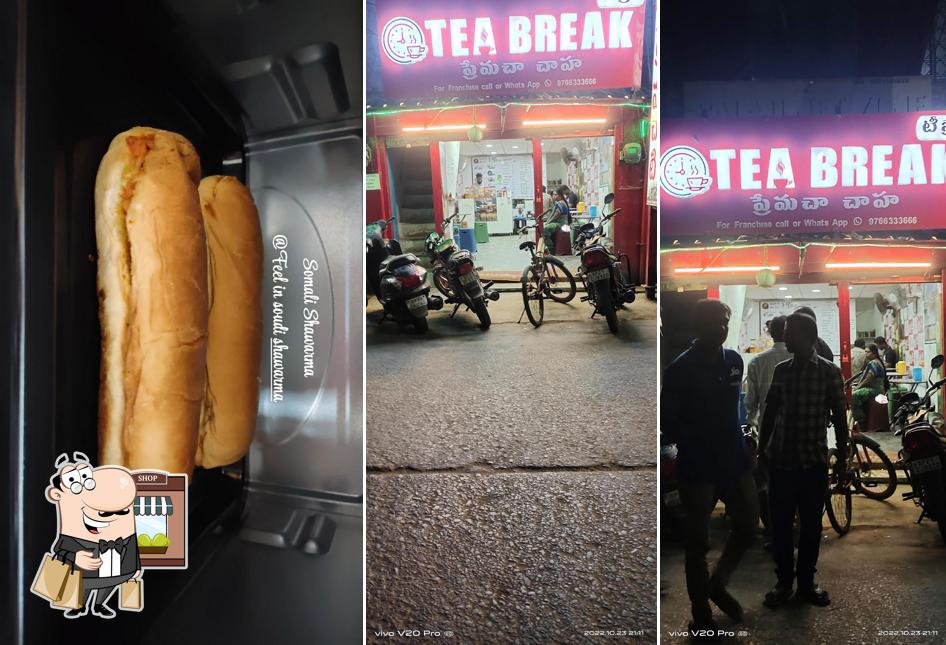 The exterior of Feel in Saudi shawarma