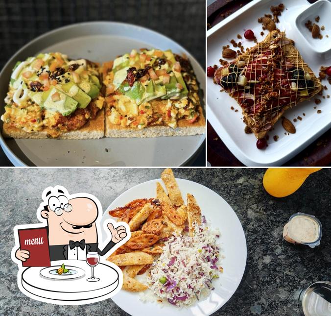 Meals at Fit brew Cafe