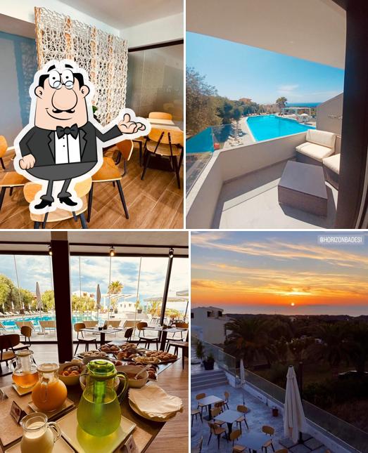 Dai un'occhiata agli interni di Horizon Lounge Bar