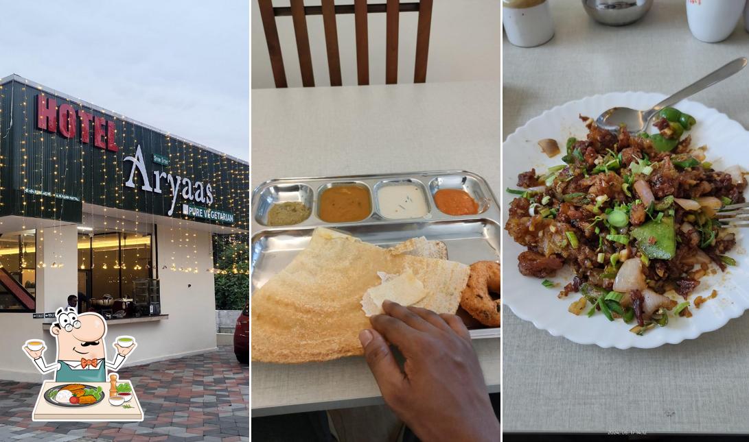 Food at Hotel Sree Sree Aryas
