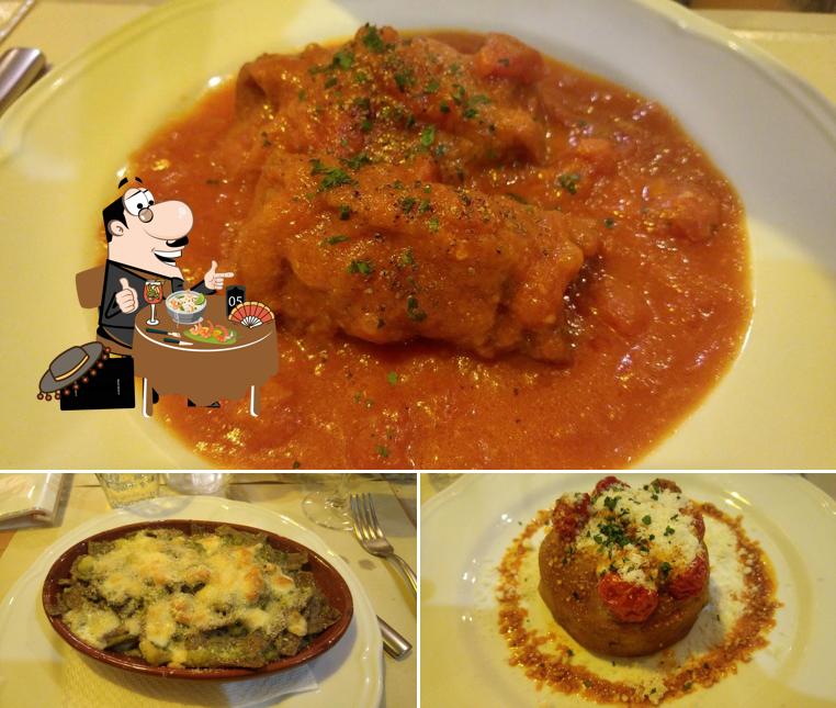 Cibo al Osteria Veggente