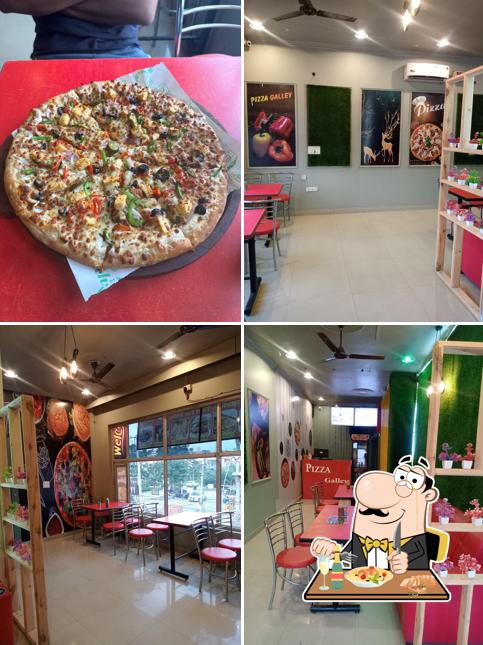 Food at Pizza Galley