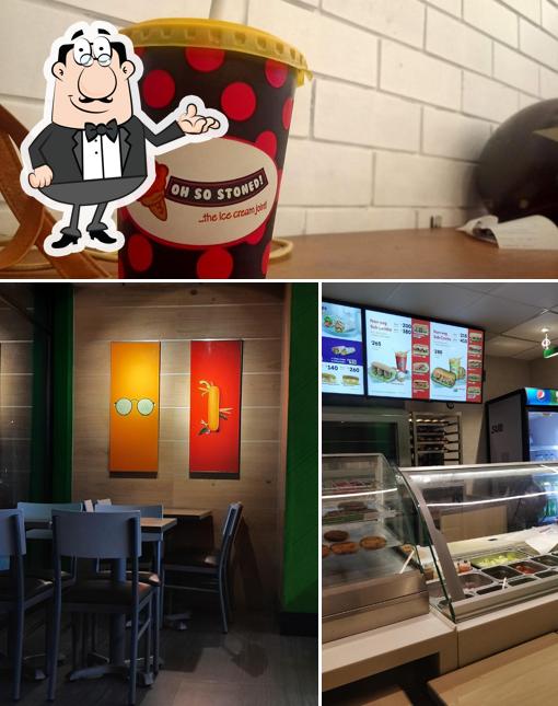 Check out how Subway Thoraipakkam looks inside
