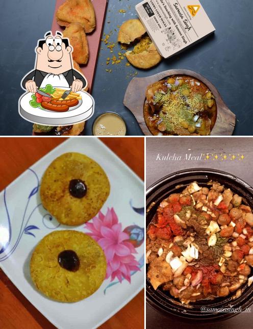 Food at Samosa Singh