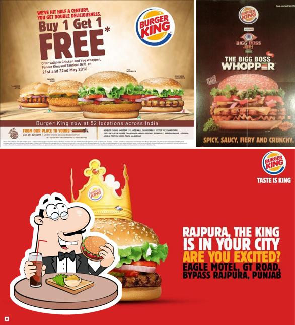 Burger King’s burgers will suit a variety of tastes