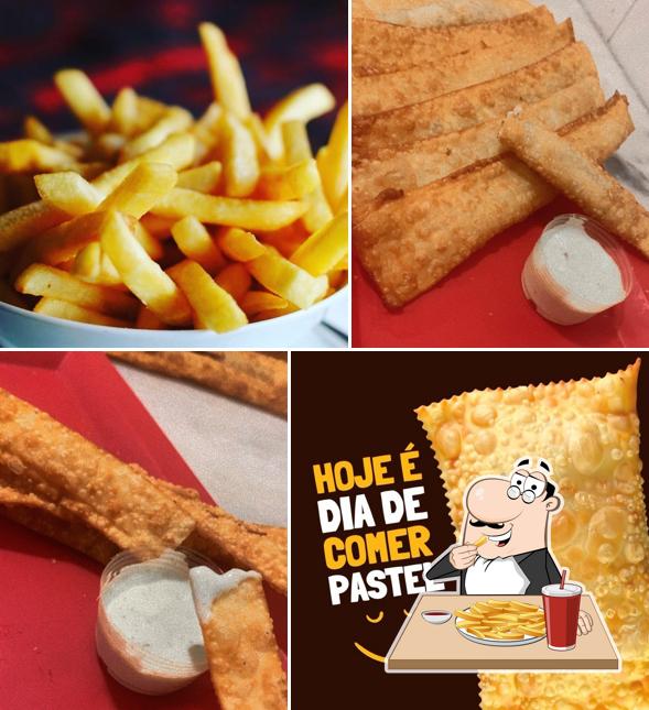 Batata frita em Pastelaria da Cris