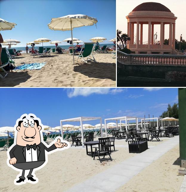 Dai un'occhiata agli interni di La Rondine - Stabilimento balneare - Ristorante - Chalet
