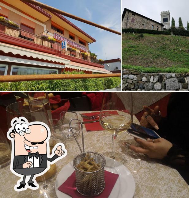La foto di esterno e cibo da Ristorante San Marco