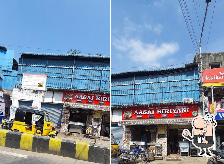 Check out how AASAI BIRIYANI looks outside