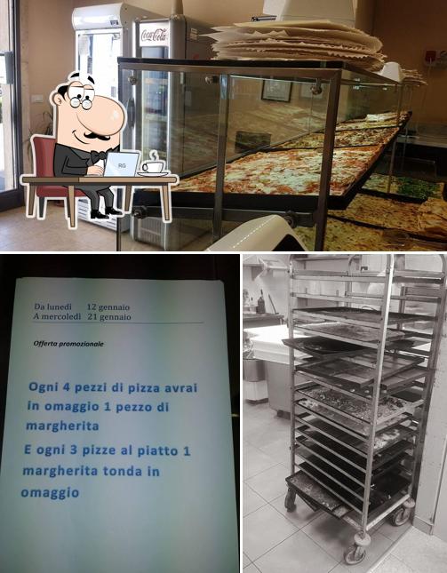 Dai un'occhiata agli interni di Capricci di Pizza