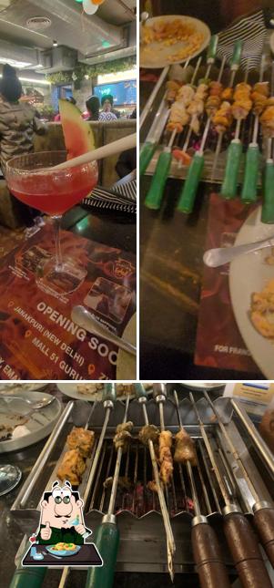 Food at Castle's Barbeque - Janakpuri