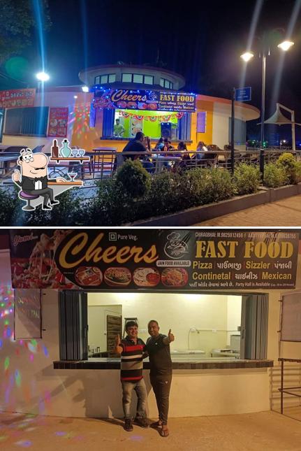 The interior of Cheers fast food