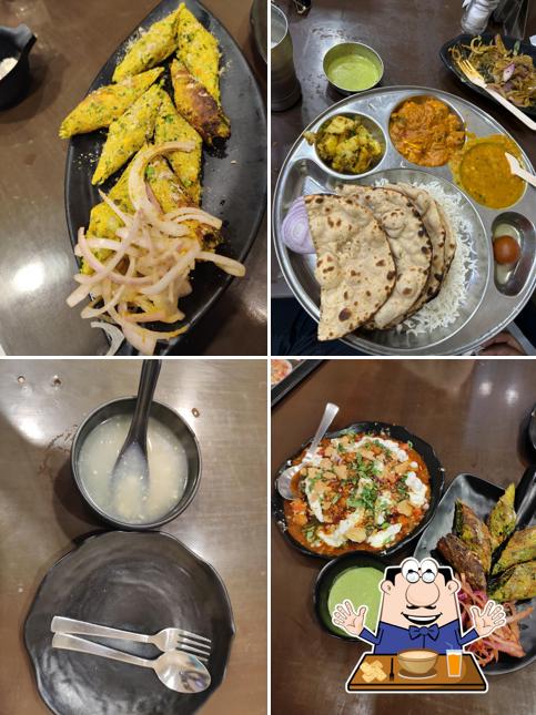 Food at Punjabi Chaap Corner