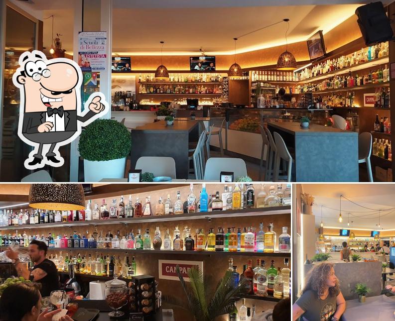 Gli interni di Kaffeina Alba Adriatica