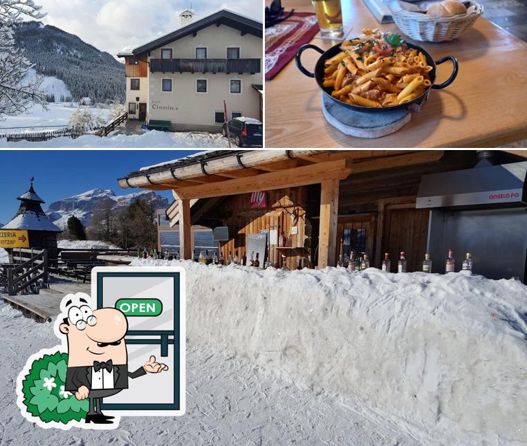 Tra le varie cose da Ristorante La Fraina si possono trovare la esterno e cibo