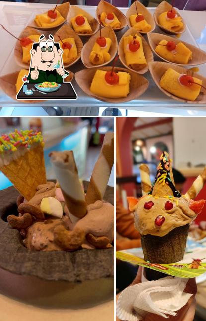 Food at Molly Moo Ice Cream Cafe, C Scheme