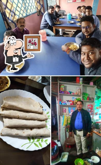Among different things one can find interior and food at Subhodeep Hotel